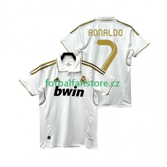 Muži Retro Domácí Dres Real Madrid Cristiano Ronaldo 7 2011 2012 Krátký rukáv