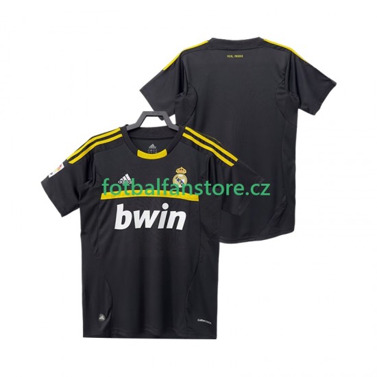 Muži Brankářský Retro Venkovní Dres Real Madrid 2011 2012 Krátký rukáv Muži Brankářský Retro Venkovní Dres Real Madrid 2011 2012 Krátký rukáv