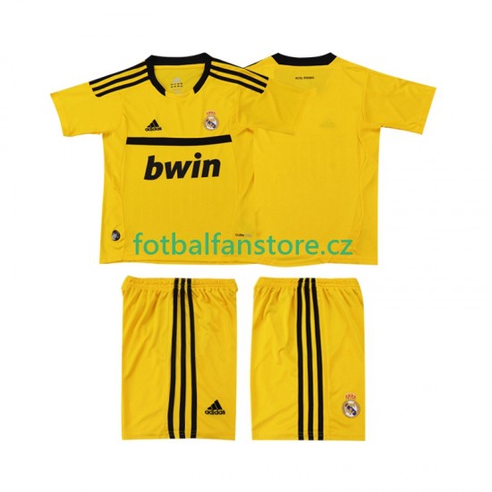 Dětský Brankářský Retro Domácí Dres Real Madrid 2011 2012 Krátký rukáv