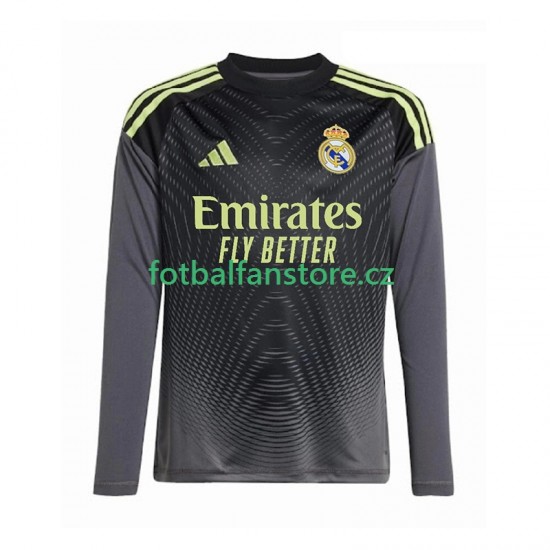 Muži Brankářský Alternativní Dres Real Madrid 2025-2026 Dlouhými Rukávy