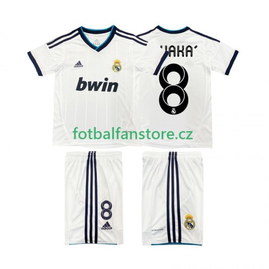 Dětský Retro Domácí Dres Real Madrid KAKA 8 2012 2013 Krátký rukáv