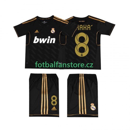 Dětský Retro Venkovní Dres Real Madrid KAKA 8 2011-2012 Krátký rukáv