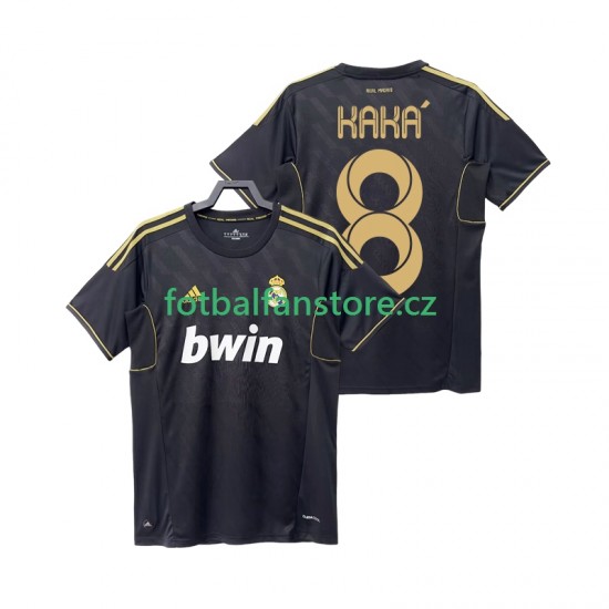 Muži Retro Venkovní Dres Real Madrid KAKA 8 2011 2012 Krátký rukáv Muži Retro Venkovní Dres Real Madrid KAKA 8 2011 2012 Krátký rukáv