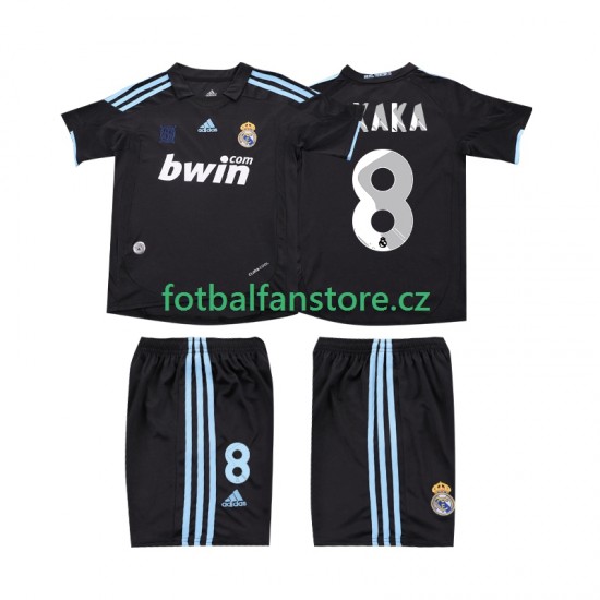 Dětský Retro Venkovní Dres Real Madrid KAKA 8 2009 2010 Krátký rukáv
