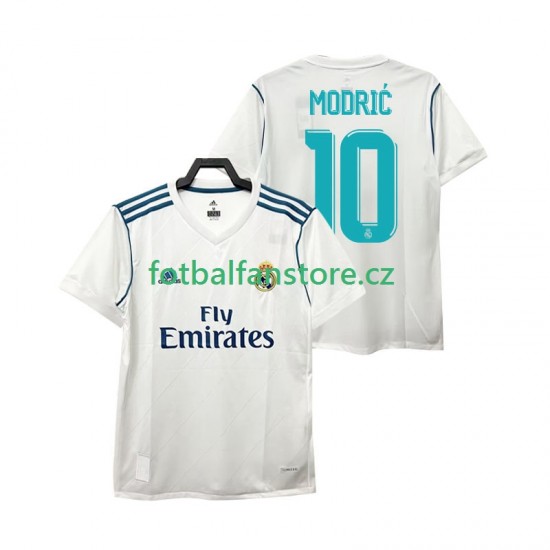 Muži Retro Domácí Dres Real Madrid MODRIC 10 2017 Krátký rukáv