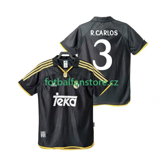 Muži Retro Venkovní Dres Real Madrid R.CARLOS 3 1999 2001 Krátký rukáv