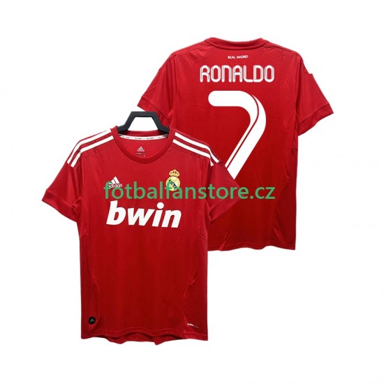 Muži Retro Alternativní Dres Real Madrid RONALDO 7 2011 2012 Krátký rukáv