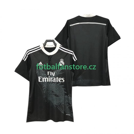 Muži Retro Venkovní Dres Real Madrid 2014 2015 Krátký rukáv