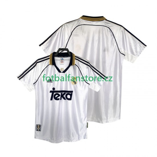 Muži Retro Domácí Dres Real Madrid 1998 2000 Krátký rukáv