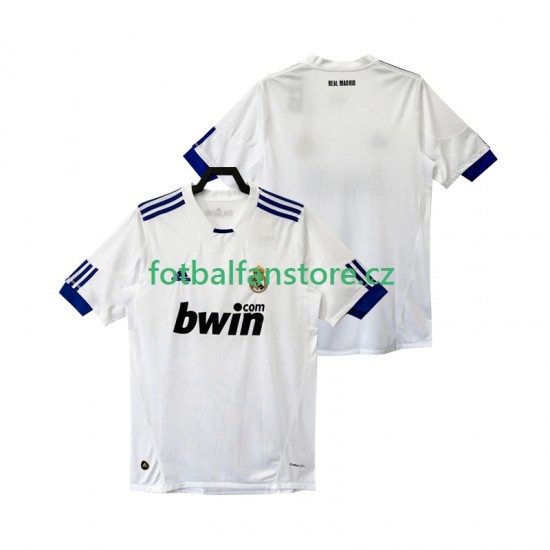 Muži Retro Domácí Dres Real Madrid 2010 2011 Krátký rukáv