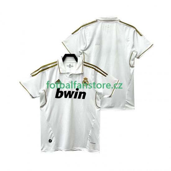 Muži Retro Domácí Dres Real Madrid 2011 2012 Krátký rukáv
