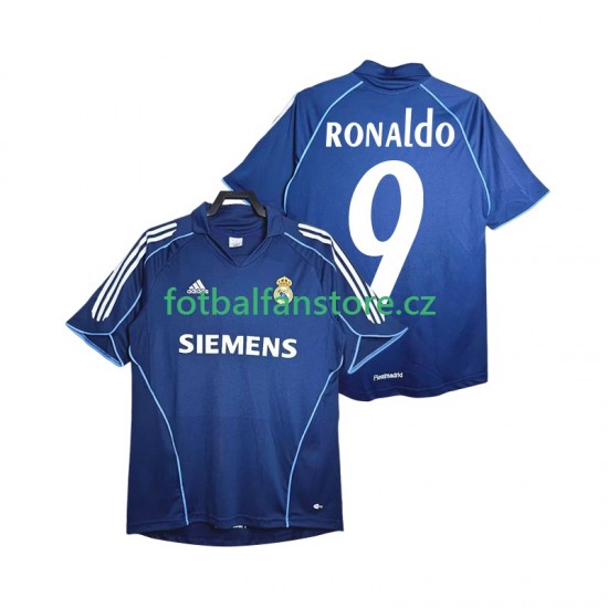 Muži Retro Venkovní Dres Real Madrid Ronaldo 9 2005 2006 Krátký rukáv