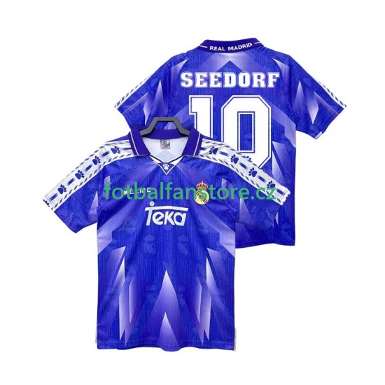 Muži Retro Venkovní Dres Real Madrid SEEDORF 10 1996 1997 Krátký rukáv