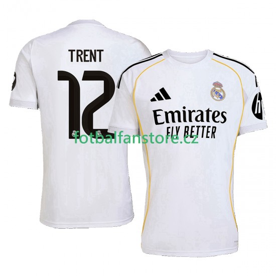 Muži Domácí Dres Real Madrid Trent Alexander-Arnold 12 2025-2026 Krátký rukáv