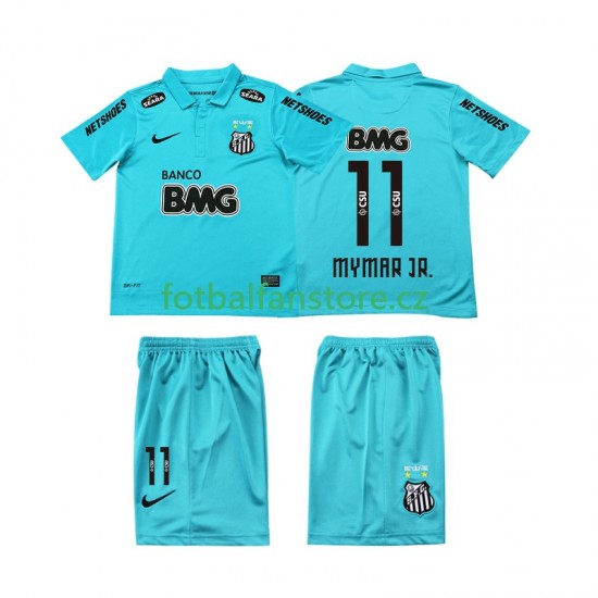 Dětský Retro Alternativní Dres Santos Neymar JR 11 2011-2012 Krátký rukáv