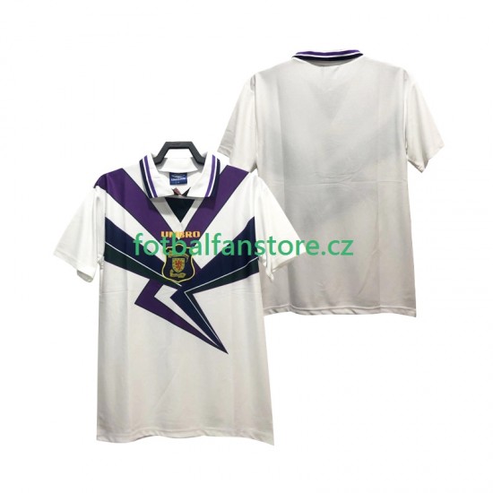 Muži Retro Venkovní Dres Skotsko 1994 1996 Krátký rukáv Muži Retro Venkovní Dres Skotsko 1994 1996 Krátký rukáv