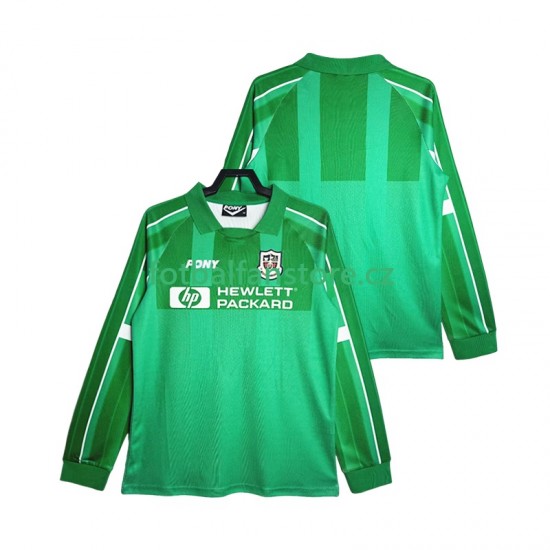 Muži Brankářský Retro Domácí Dres Tottenham Hotspur 1997 1999 Dlouhými Rukávy Muži Brankářský Retro Domácí Dres Tottenham Hotspur 1997 1999 Dlouhými Rukávy