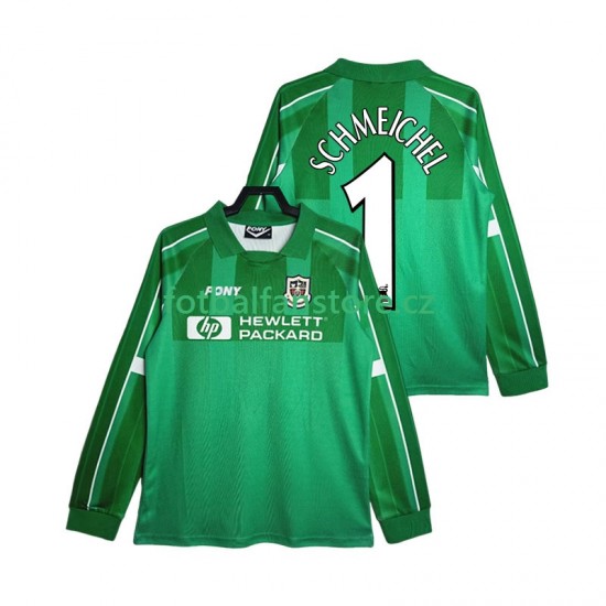Muži Brankářský Retro Domácí Dres Tottenham Hotspur SCHMEICHEL 1 1997 1999 Dlouhými Rukávy Muži Brankářský Retro Domácí Dres Tottenham Hotspur SCHMEICHEL 1 1997 1999 Dlouhými Rukávy
