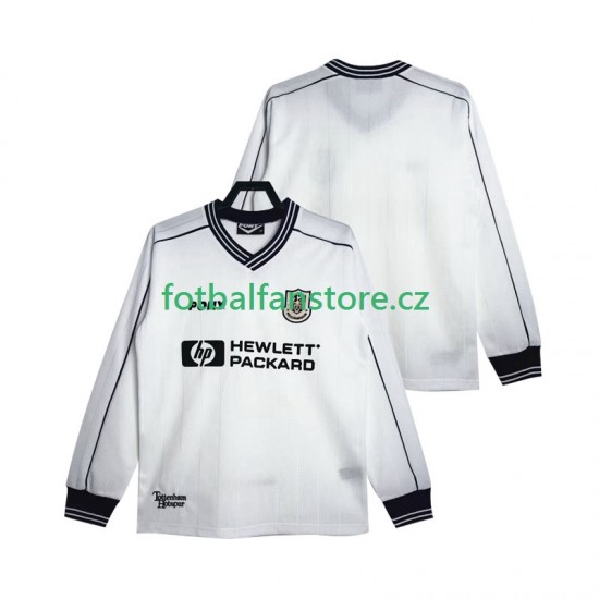 Muži Retro Domácí Dres Tottenham Hotspur 1997 1999 Dlouhými Rukávy Muži Retro Domácí Dres Tottenham Hotspur 1997 1999 Dlouhými Rukávy