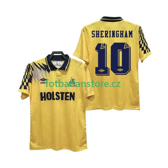 Muži Retro Venkovní Dres Tottenham Hotspur SHERINGHAM 10 1992 1994 Krátký rukáv