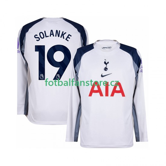 Muži Domácí Dres Tottenham Hotspur Solanke 19 2025-2026 Dlouhými Rukávy Muži Domácí Dres Tottenham Hotspur Solanke 19 2025-2026 Dlouhými Rukávy