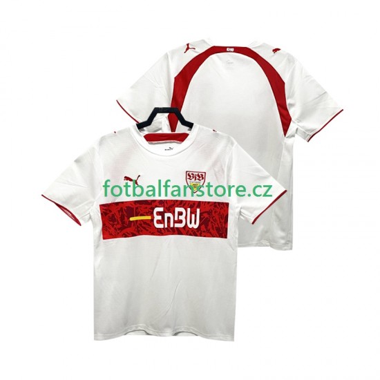 Muži Retro Domácí Dres VfB Stuttgart 2006 2007 Krátký rukáv