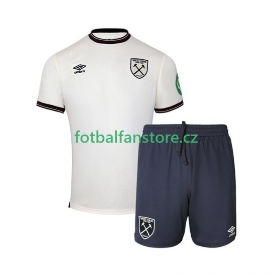 Dětský Venkovní Dres West Ham United 2025-2026 Krátký rukáv