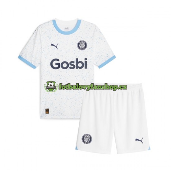 Dětský Venkovní Dres Girona 2023-2024 Krátký rukáv