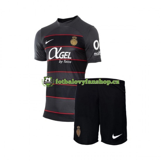 Dětský Venkovní Dres RCD Mallorca 2023-2024 Krátký rukáv Dětský Venkovní Dres RCD Mallorca 2023-2024 Krátký rukáv