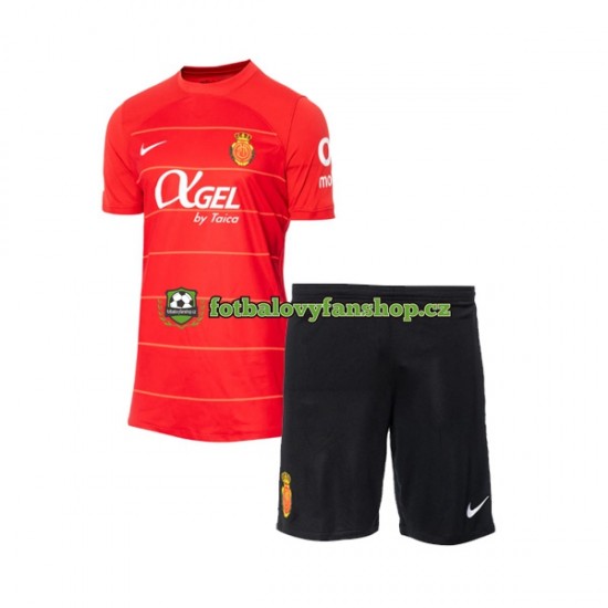 Dětský Domácí Dres RCD Mallorca 2023-2024 Krátký rukáv Dětský Domácí Dres RCD Mallorca 2023-2024 Krátký rukáv