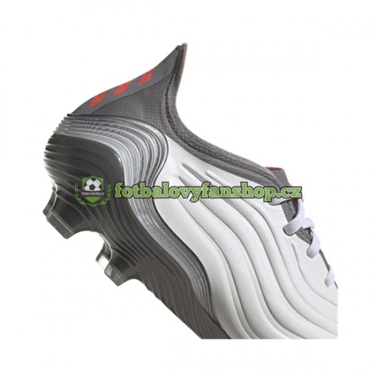 Kopačky Adidas COPA SENSE.1 FG White Gnist Červené Šedá Bílý