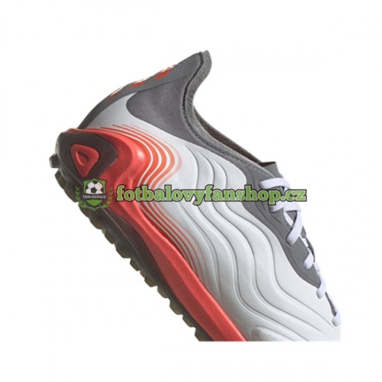 Kopačky Adidas COPA SENSE.1 TF White Gnist Červené Šedá Bílý