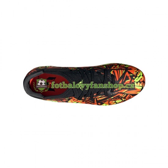 Kopačky Adidas Nemeziz Messi.3 FG J Oranžový Žlutá Černá