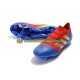 Kopačky Adidas Nemeziz8.1 FG Červené Modrý Bílý