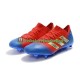 Kopačky Adidas Nemeziz8.1 FG Červené Modrý Bílý