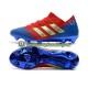 Kopačky Adidas Nemeziz8.1 FG Červené Modrý Bílý