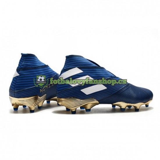 Kopačky Adidas Nemeziz9 FG Modrý Bílý Černá