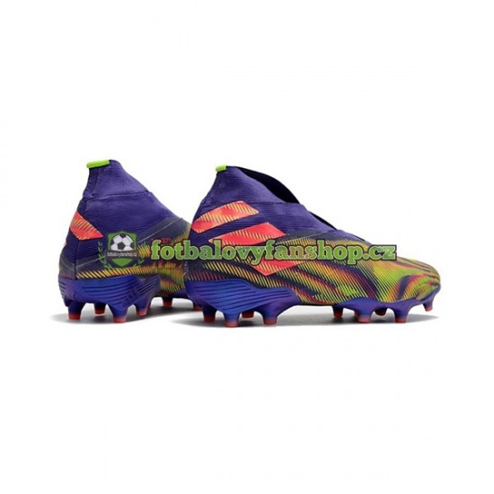Kopačky Adidas Nemeziz9 FG Nachový Růžový Zelená