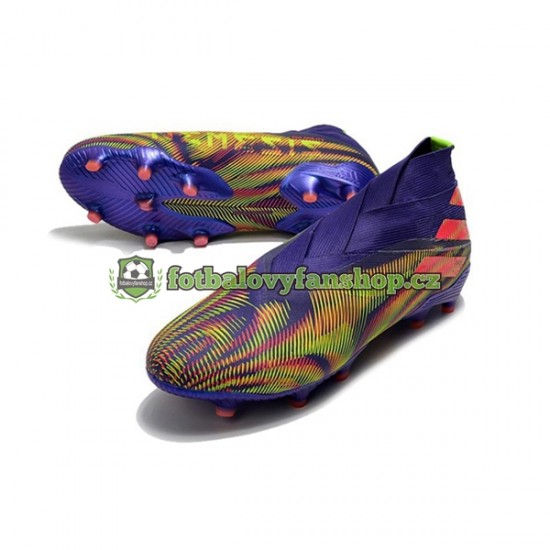 Kopačky Adidas Nemeziz9 FG Nachový Růžový Zelená