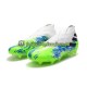 Kopačky Adidas Nemeziz9 FG Modrý Bílý Zelená