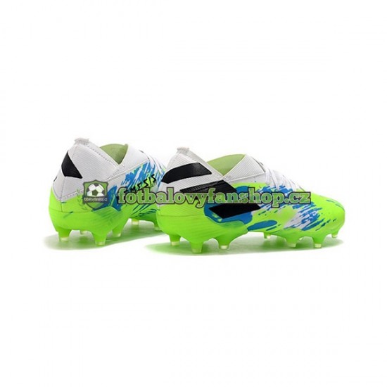 Kopačky Adidas Nemeziz9.1 FG Modrý Zelená Černá