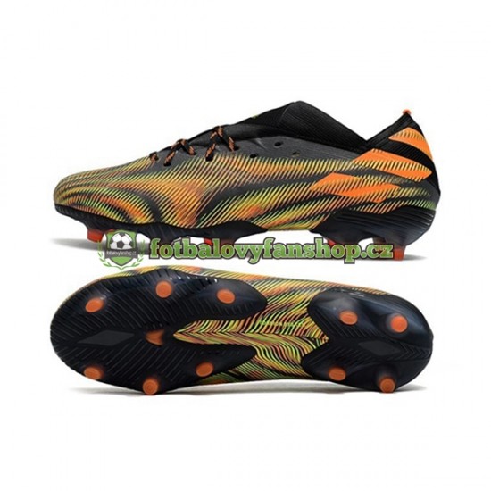 Kopačky Adidas Nemeziz9.1 FG Růžový Zelená Černá