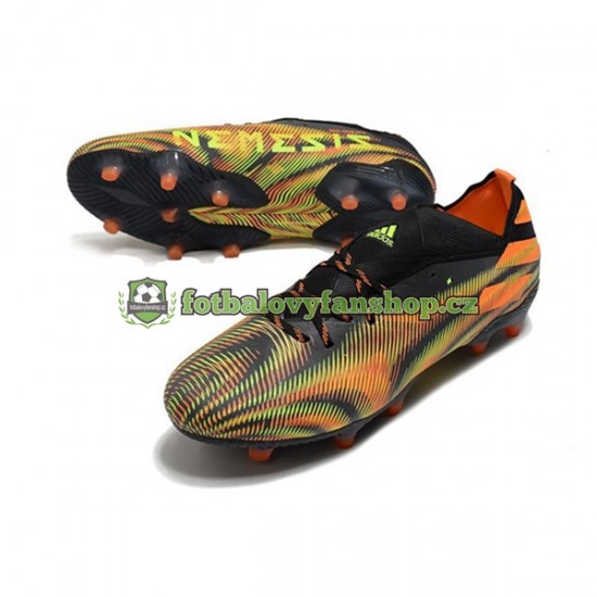 Kopačky Adidas Nemeziz9.1 FG Růžový Zelená Černá