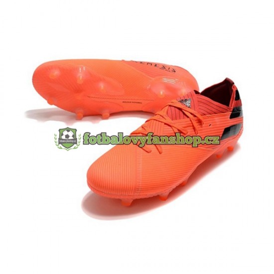 Kopačky Adidas Nemeziz9.1 FG Inflight Červené Oranžový Černá