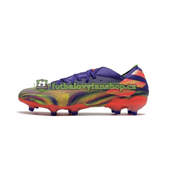 Kopačky Adidas Nemeziz9.1 FG Precision To Blur Nachový Růžový Zelená