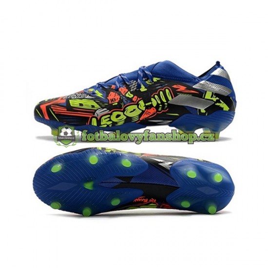 Kopačky Adidas Nemeziz9.1 FG The Journey Modrý Žlutá Bílý