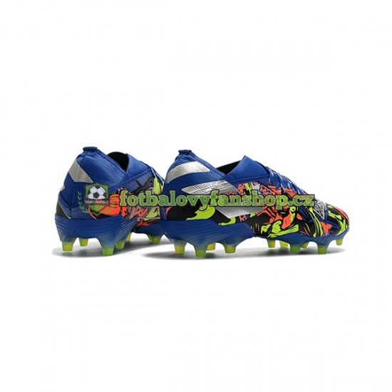Kopačky Adidas Nemeziz9.1 FG The Journey Modrý Žlutá Bílý