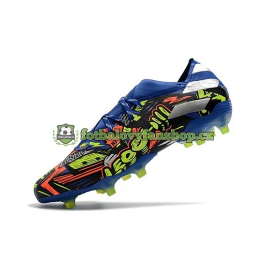 Kopačky Adidas Nemeziz9.1 FG The Journey Modrý Žlutá Bílý