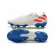 Kopačky Adidas Nemeziz9.1 FG Červené Modrý Bílý