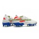 Kopačky Adidas Nemeziz9.1 FG Červené Modrý Bílý